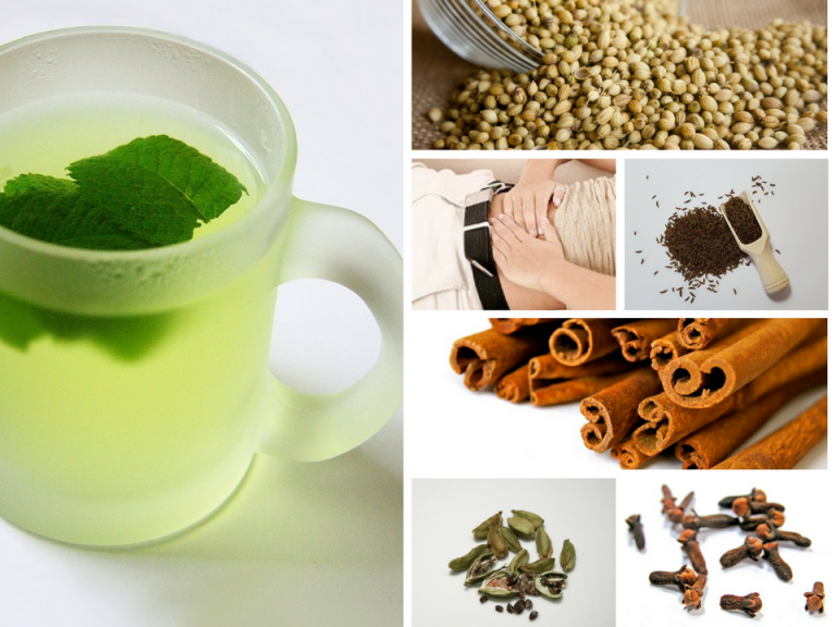 Herbs and Spices for Bloated Stomach Corner of My Home