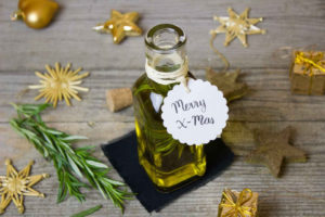 Make your own herb infused oil. It is a lovely gift.
