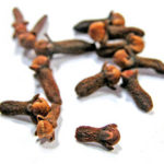 Cloves are the unopened pink flower buds of the evergreen clove tree. They have a warm, sweet and aromatic taste that is used in cooking either whole or in ground form.