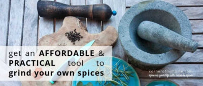 Affordable and Practical Tool to Grind your Own Spices