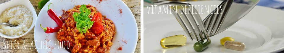 Avoid spicy food and increase vitamin supplements to avoid getting a canker sore