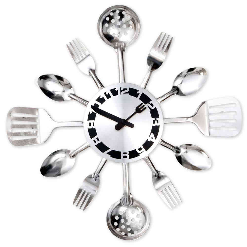 Kitchen Utensil Clock - A unique culinary gift for mom