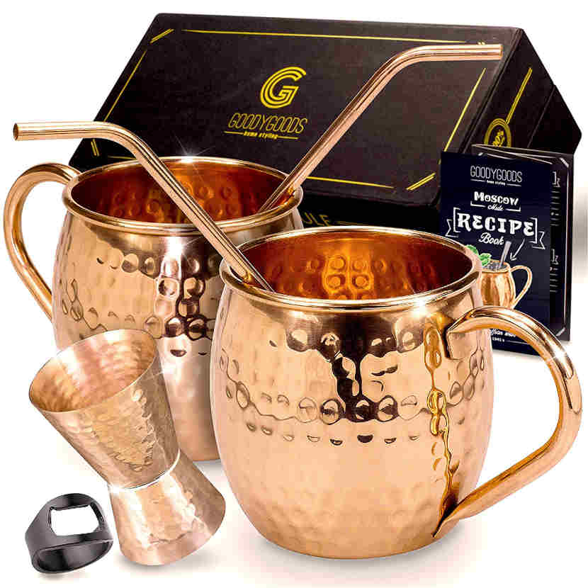 Moscow Mule Copper Mugs - Make her the ‘coolest’ mom with a Moscow mule mug