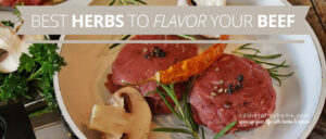 While specific herbs pair beautifully with certain meat, what is the best herbs for beef?
