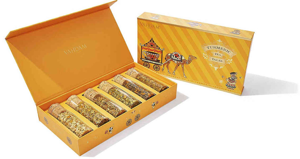 Turmeric Herbal Tea, Assorted Gift Set was featured in Oprah Winfrey’s favourite things 2019. Consider buying this for your loved ones. 