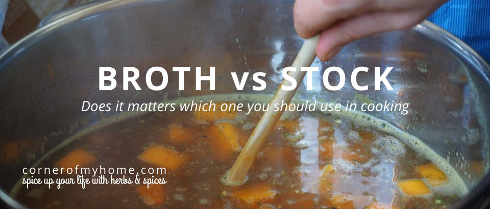 Don’t confuse yourself. It is easy to define what the difference between broth and stock is.