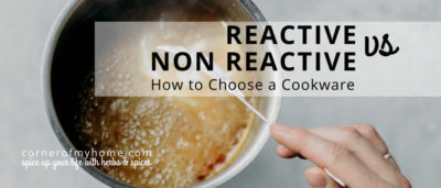 Reactive vs non-reactive pot. How to choose a cookware.