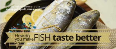 Use herbs and spices to make fish taste better