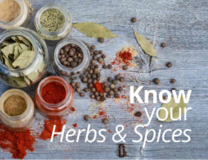Know Your Herbs & Spices