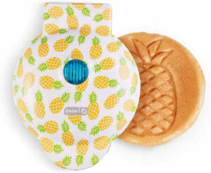 Mini Waffle Maker - Pineapple motif